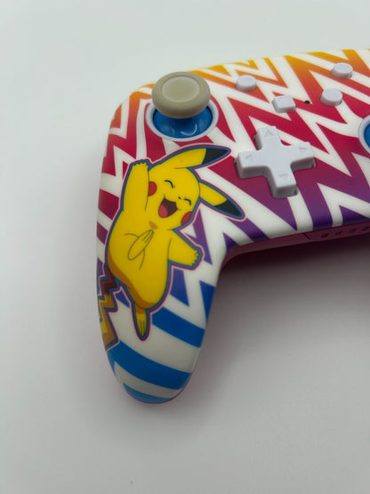PowerA – Enhanced Wireless Controller Switch Pikachu, Bluetooth, Nintendo Lizenz
