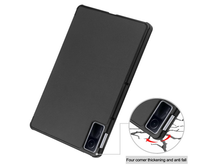 XunyLyee – Redmi Pad 10.61 Zoll Hülle Schwarz, Smart Case, Abdeckung, Stoßfest
