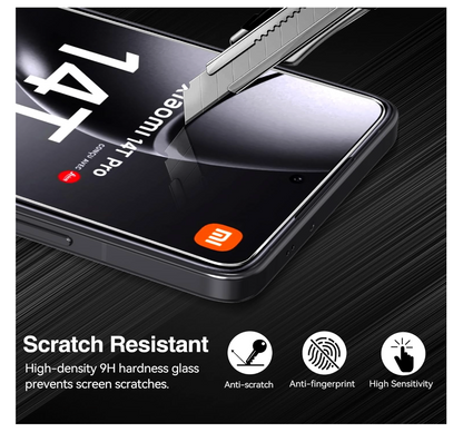 ivoler – Xiaomi 14T / 14T Pro Hülle mit Panzerfolie, stoßfest & kratzfest