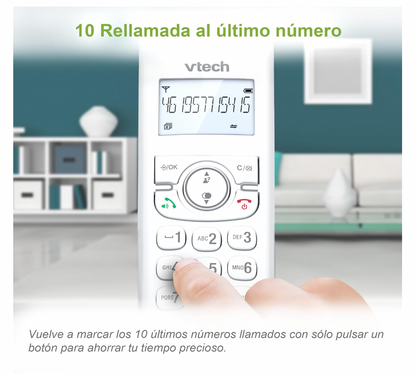 VTech CS1500 Telefon DECT, Festnetz, Senioren, Anruferkennung, Freisprechen