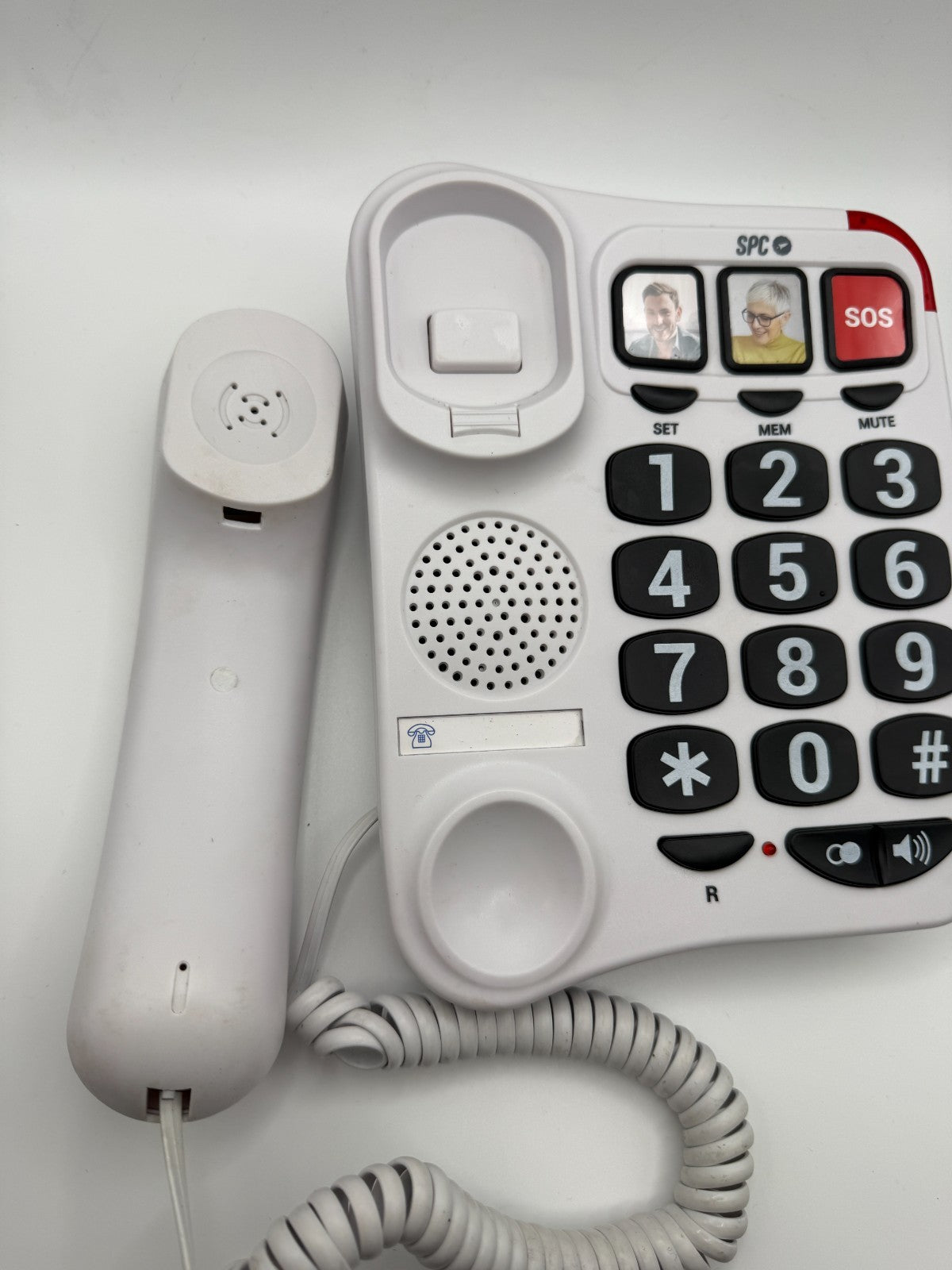 SPC Comfort Numbers 2 Telefon Senioren Großtasten Hörgerät-komp. *OHNE KABEL*