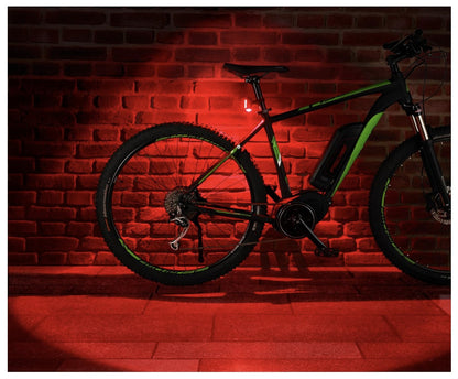 FISCHER – TWIN Fahrradlicht Set, Akku LED 30/15 Lux, USB, StVZO, IP44, 360°