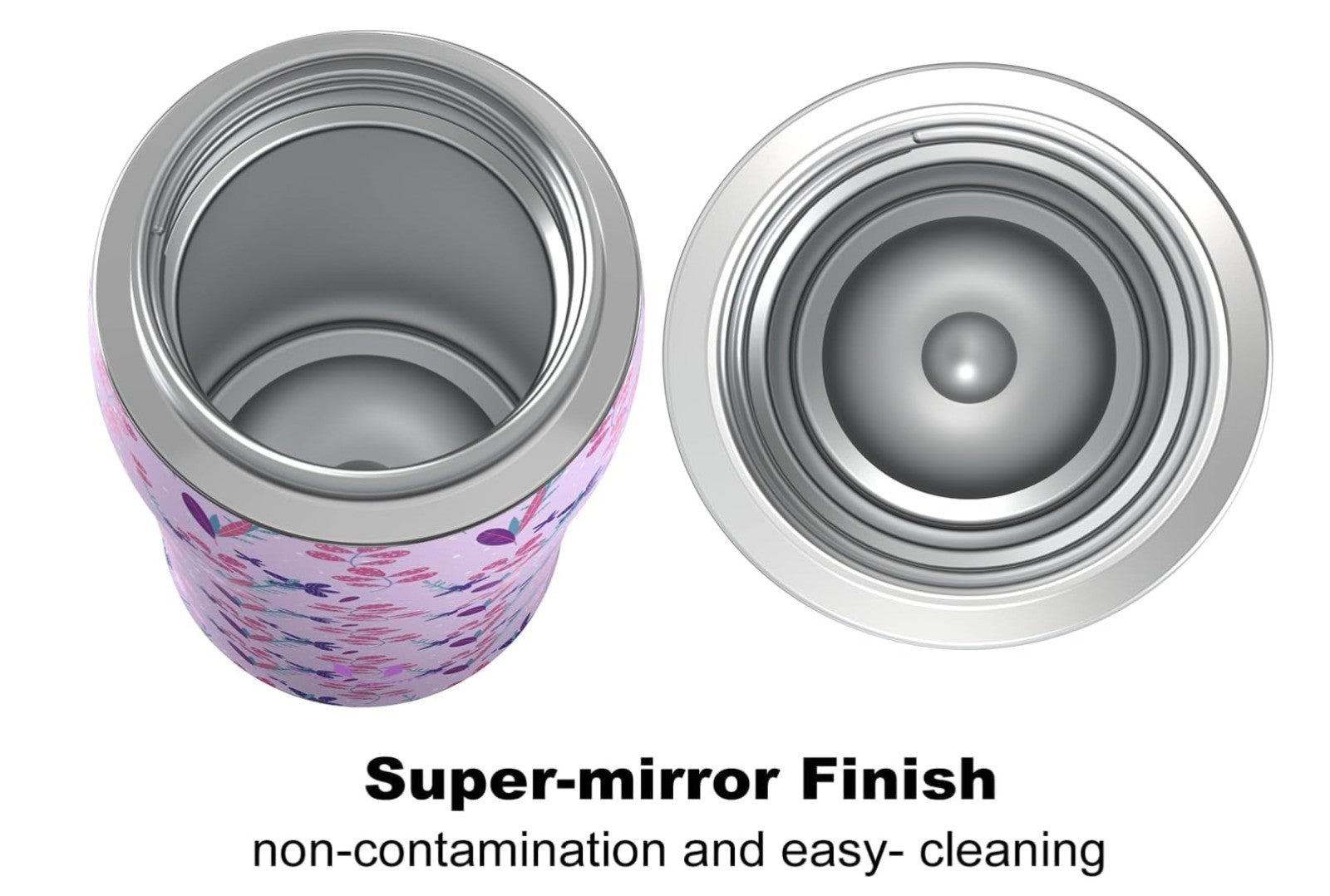 Super Sparrow – Edelstahl Trinkflasche, 350ml, BPA-frei, Kinder, auslaufsicher