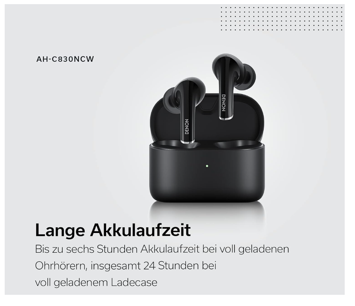 Denon AH-C830WNC InEar Kopfhörer Bluetooth Noise Cancelling*NUR LINKER KOPFHÖRER