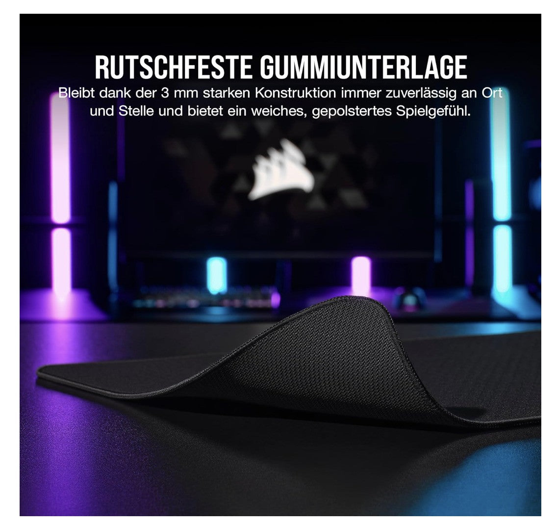 Corsair – MM500 v2, Gaming Mauspad, groß 930x300mm, Anti-Fray, rutschfest