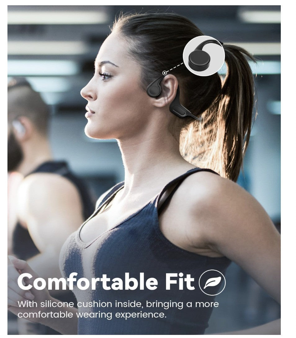 MONODEAL AI Übersetzer-Kopfhörer – Knochenschall – Bluetooth 5.3 – 134 Sprachen