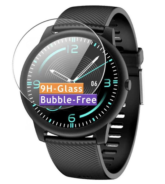 Vaxson 3× Schutzglas für Smartwatch KW40 – 9H Panzerfolie – Display Schutzfolie