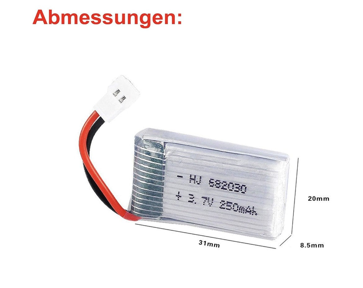 Generic – 3.7V 250mAh Li-Po Akku MX2.0 Drohne RC Quadcopter Holy Stone X11