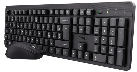 Trust – Ymo II, Wireless Tastatur Maus Set,USB, QWERTY, *1 USB ADAPTAPTER FEHLT*