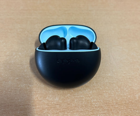 OPPO – Enco Buds 2 TWS Bluetooth In-Ear Kopfhörer kabellos, Mikrofon, Schwarz