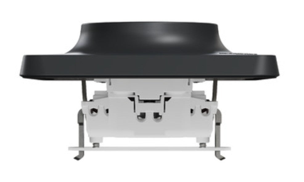 Schneider Electric – Unica Doppelsteckdose FR 2P+T Anthrazit Schraubbefestigung