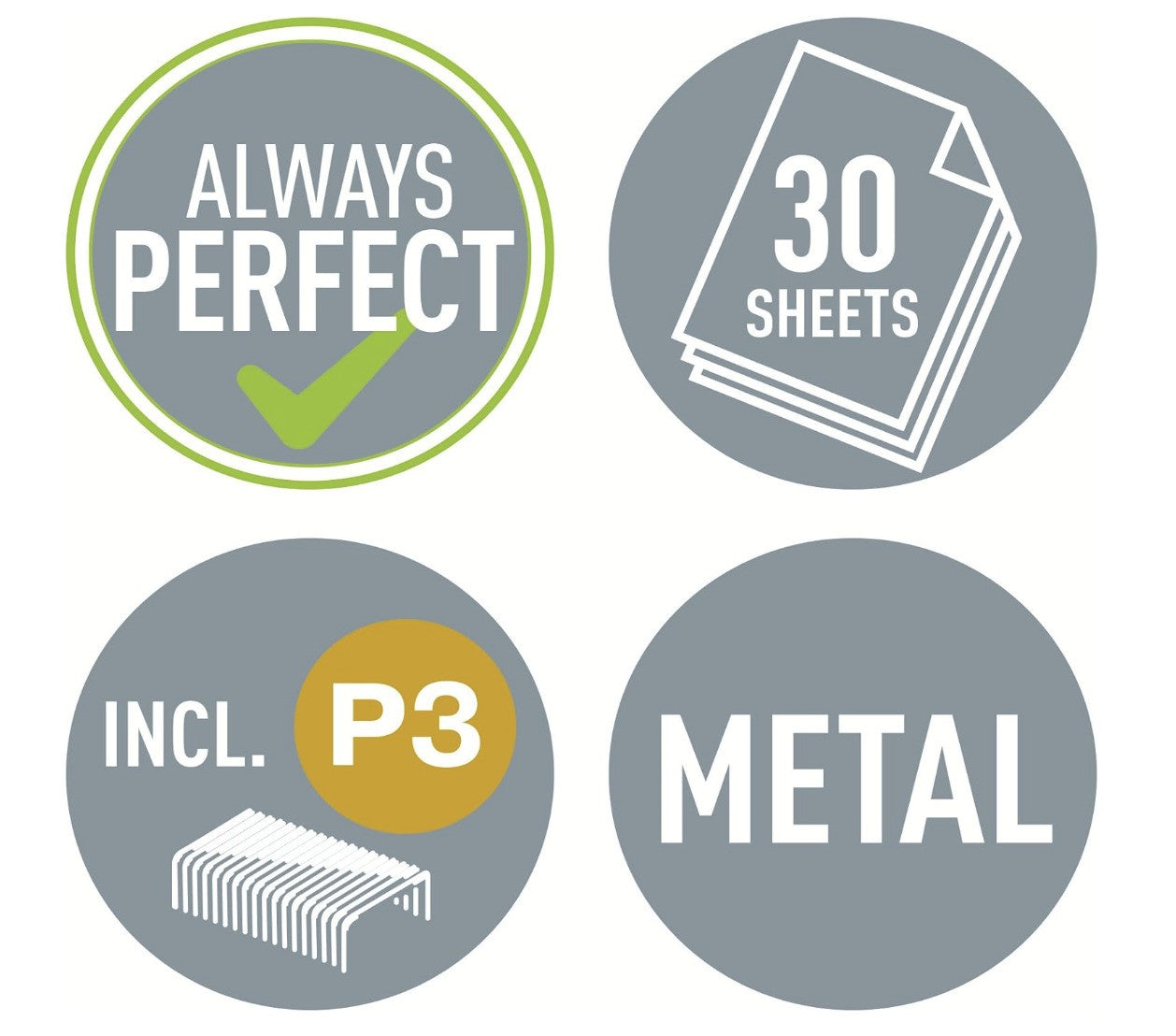 Leitz- 55020030 Tacker 30 Blatt Heftgerät Metall Kunststoff hellblau NeXXt Serie