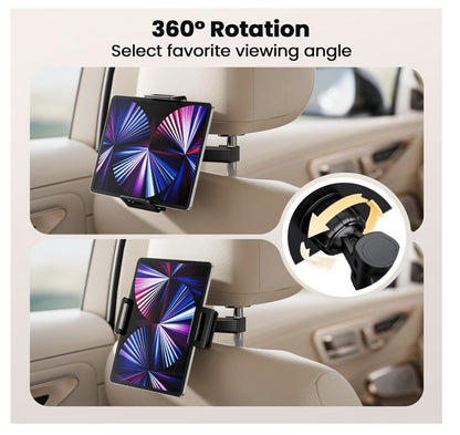 NEUTYPECHIC – Tablet Halterung Auto, 360° drehbar, iPad KFZ Halter 4–12,9 Zoll