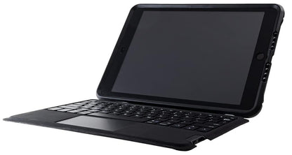 OtterBox – UnlimitED Keyboard Hülle, iPad 10.2, Tastatur Case, Schwarz, robust