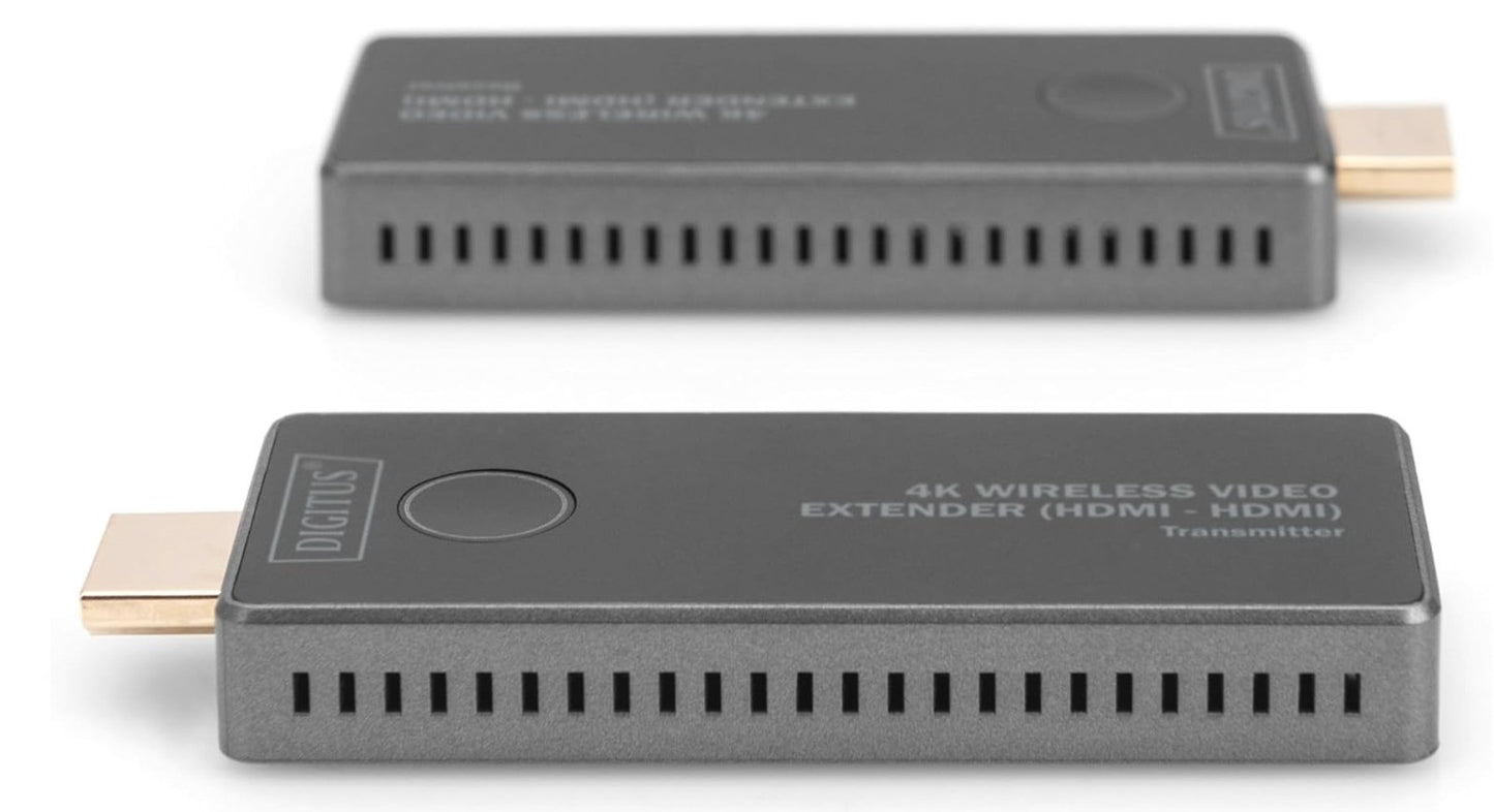 DIGITUS – DS-55323 HDMI Funk-Extender 4K 30Hz Wireless Sender Empfänger Set