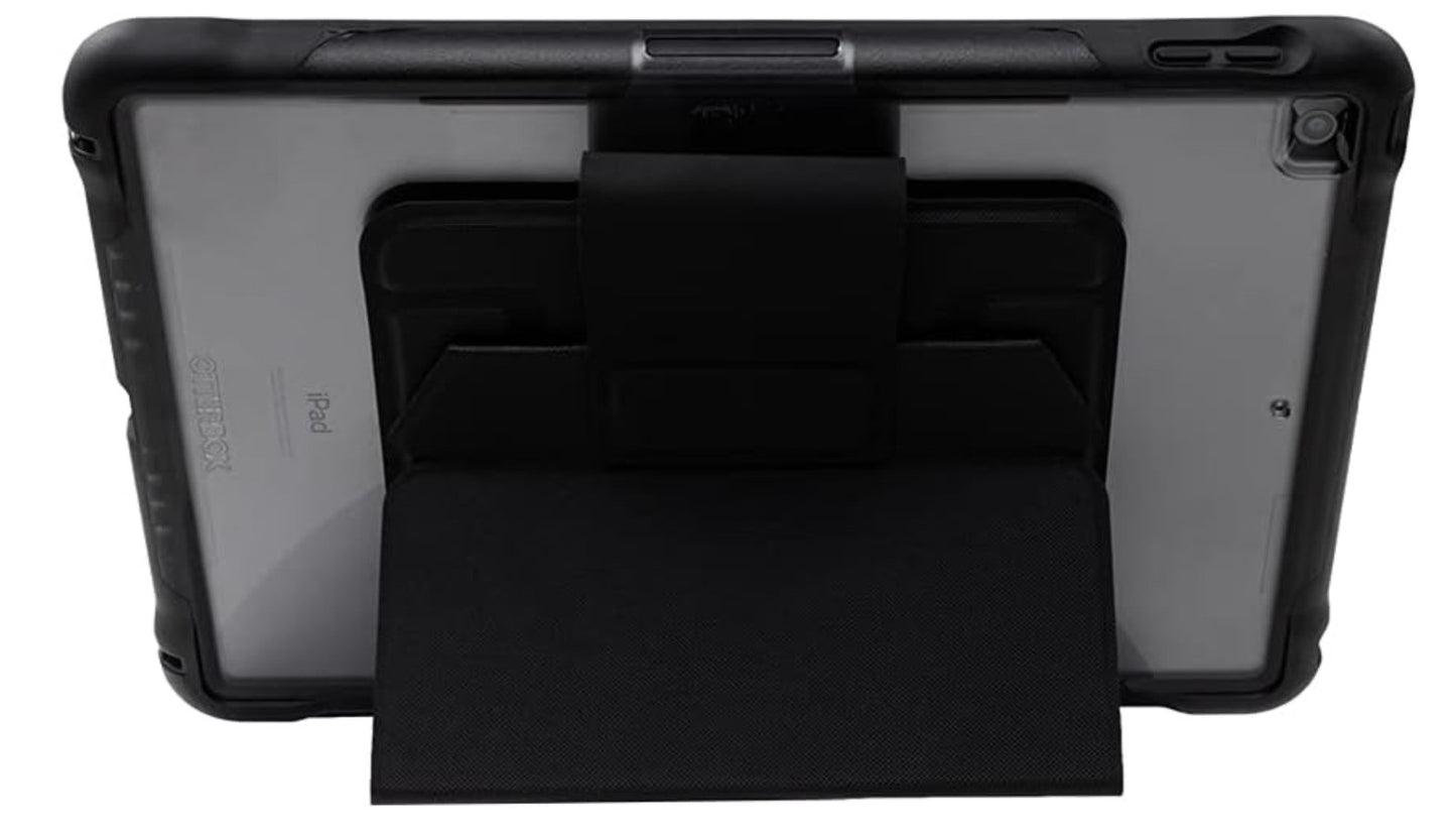 OtterBox – UnlimitED Keyboard Hülle, iPad 10.2, Tastatur Case, Schwarz, robust