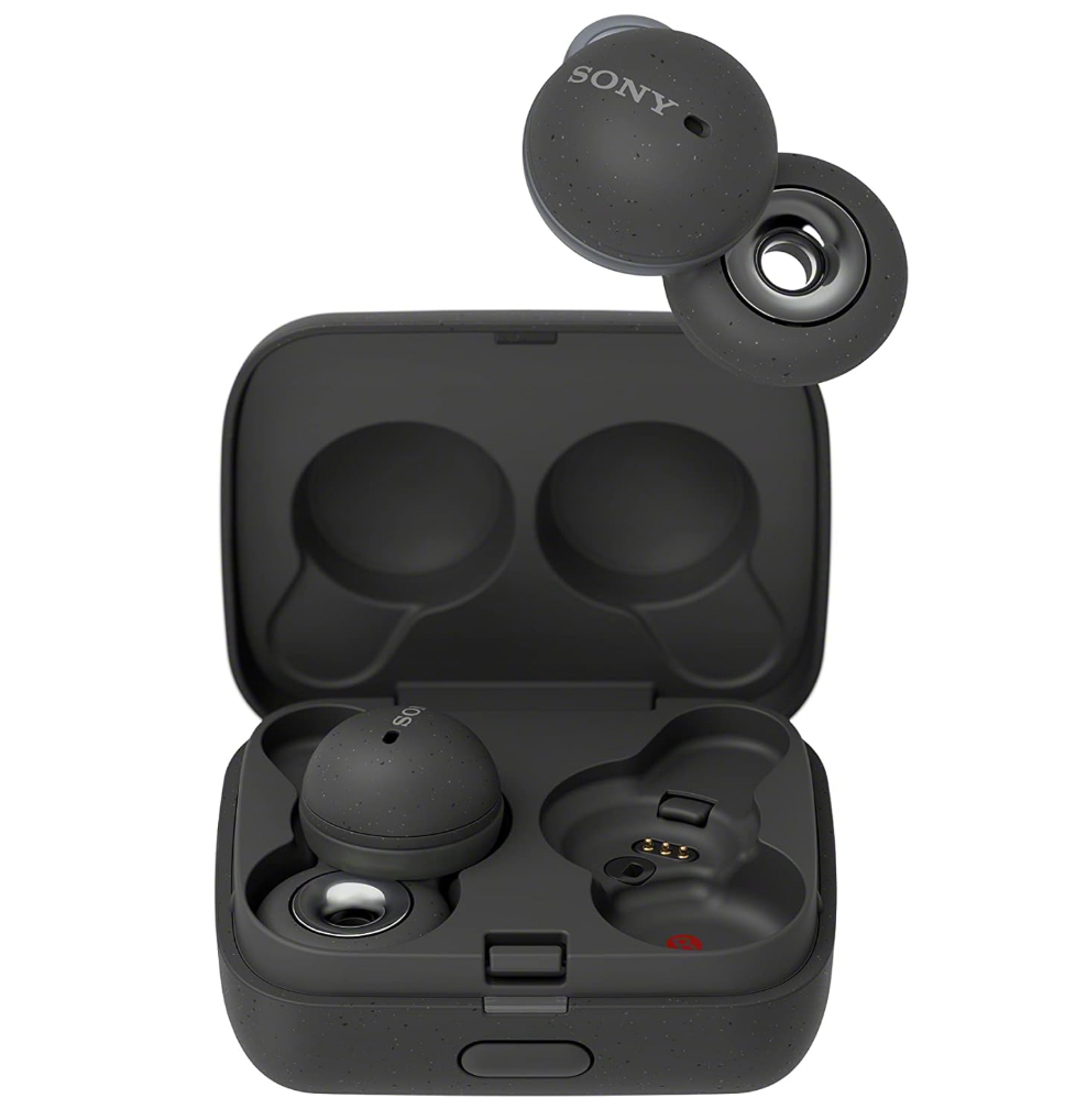 Sony – LinkBuds kabellose In-Ear Kopfhörer offen Bluetooth Headset grau leicht