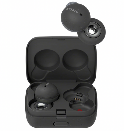 Sony – LinkBuds kabellose In-Ear Kopfhörer offen Bluetooth Headset grau leicht