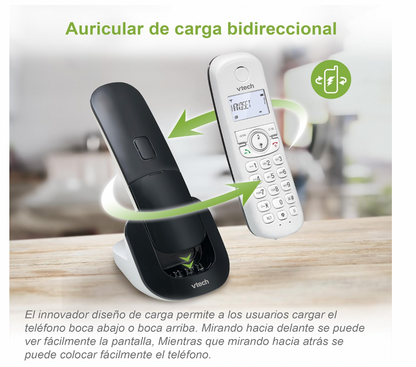 VTech CS1500 Telefon DECT, Festnetz, Senioren, Anruferkennung, Freisprechen