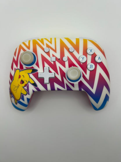 PowerA – Enhanced Wireless Controller Switch Pikachu, Bluetooth, Nintendo Lizenz