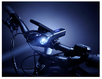 FISCHER – TWIN Fahrradlicht Set, Akku LED 30/15 Lux, USB, StVZO, IP44, 360°