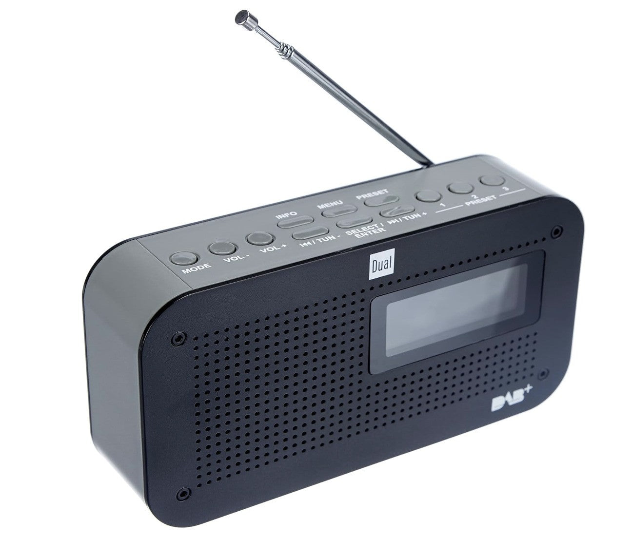 Dual 74872 DAB 71 Portables Digitalradio UKW DAB+ *OHNE NETZTEIL, MIT BATTERIEN*