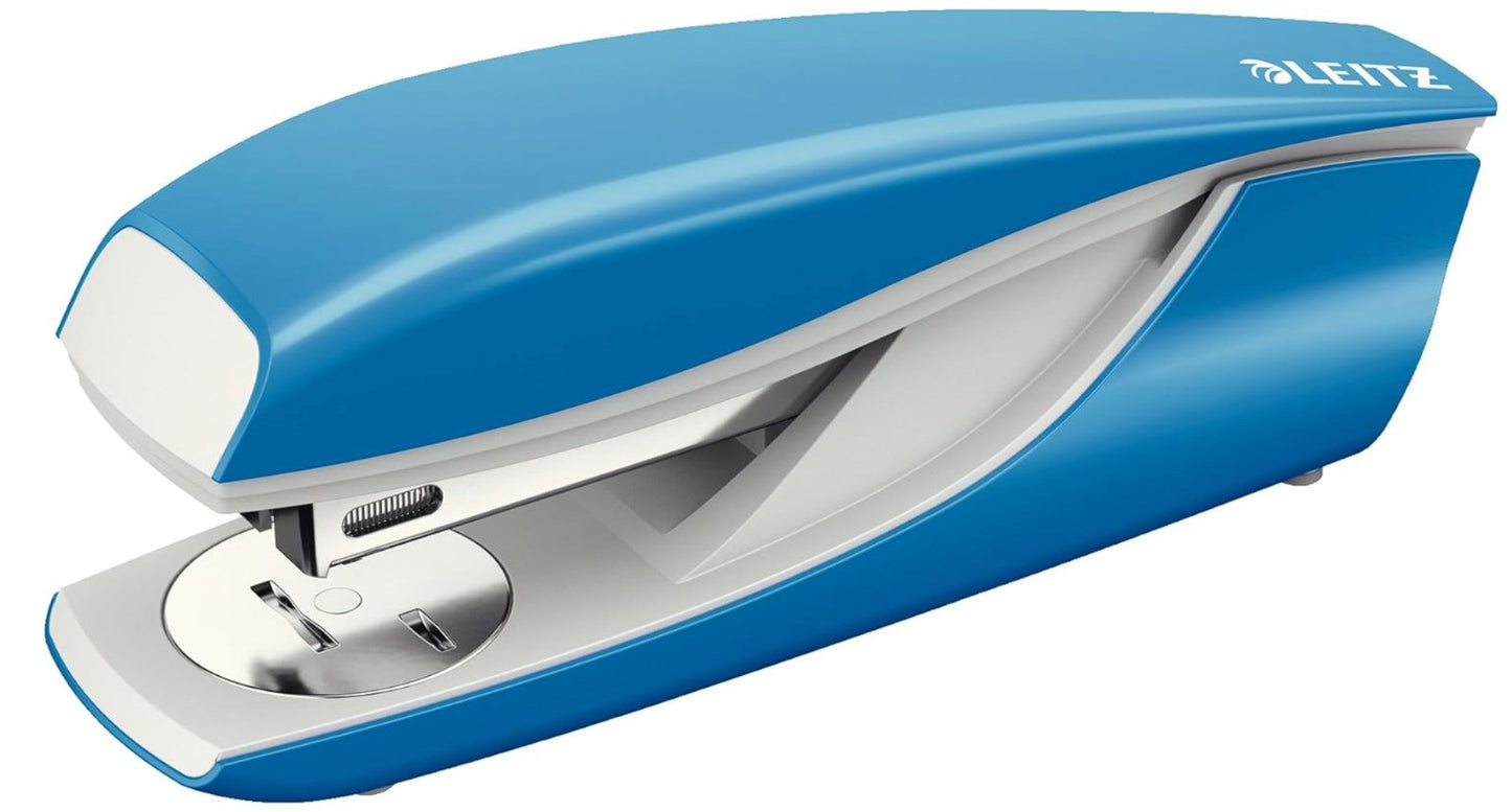 Leitz- 55020030 Tacker 30 Blatt Heftgerät Metall Kunststoff hellblau NeXXt Serie