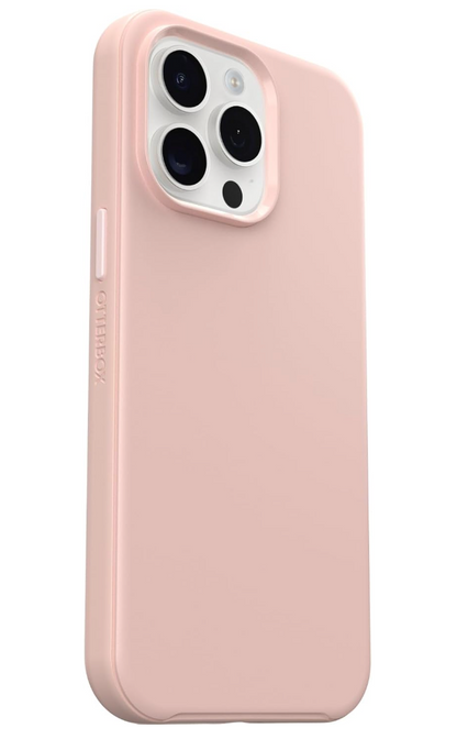 OtterBox – Symmetry iPhone 15 Pro Max MagSafe Hülle stoßfest dünn rosa Case