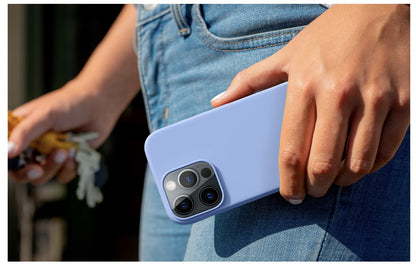 MyGadget – iPhone 12 | 12 Pro Hülle, Silikon Case, Anti-Schock, Blau, Slim TPU