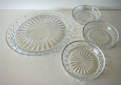 Aida – Harvey 80333, Dessertschalen Set, Glas, 4-teilig, stilvolles Design