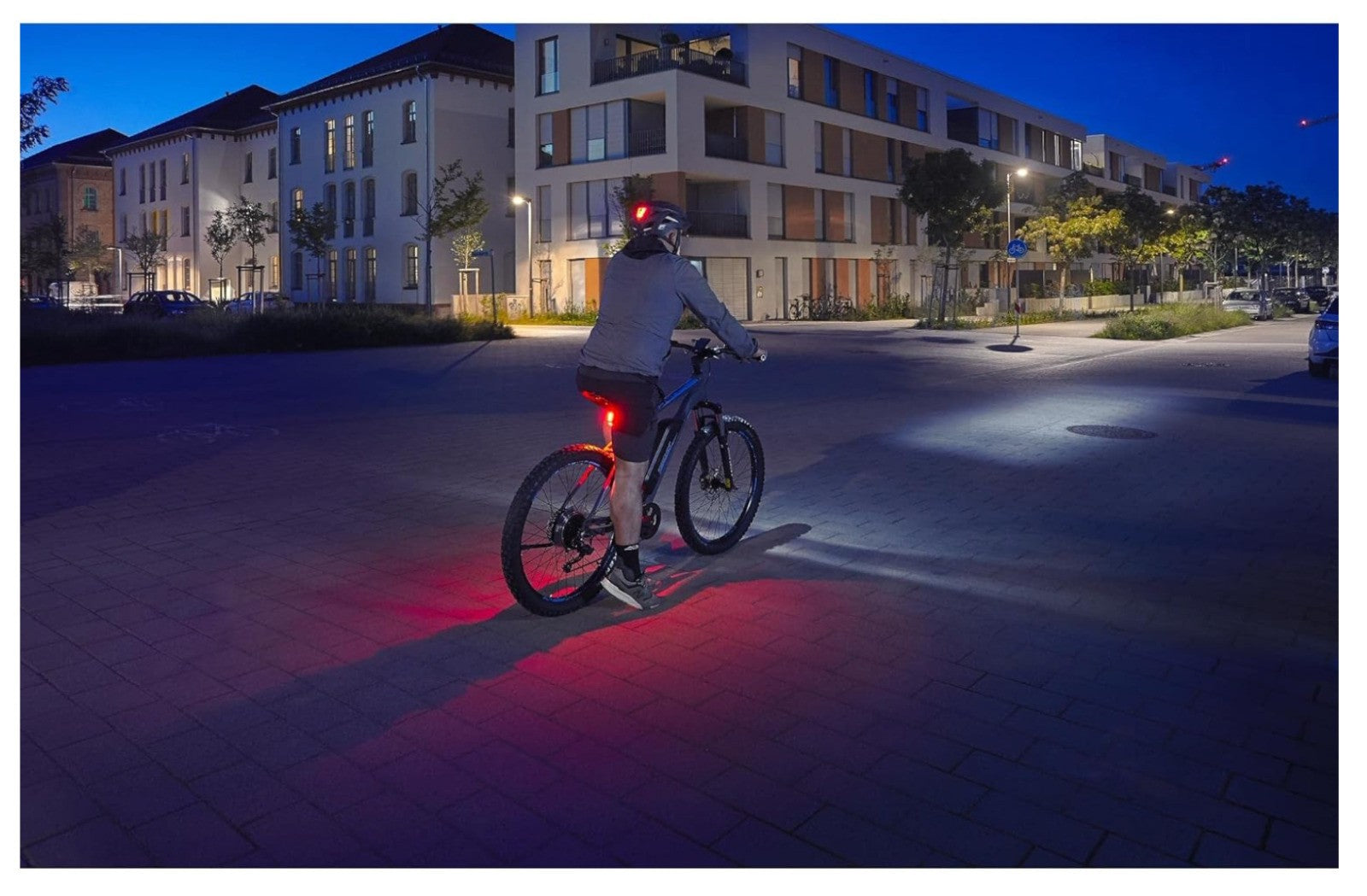 FISCHER – TWIN Fahrradlicht Set, Akku LED 30/15 Lux, USB, StVZO, IP44, 360°