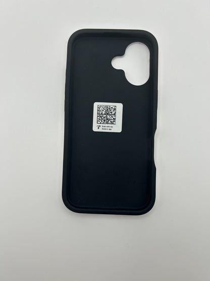 Hülle iPhone 16 Gold Dackel Hülle Rosa Schleife Wiener Hund Wurst Doxie Case