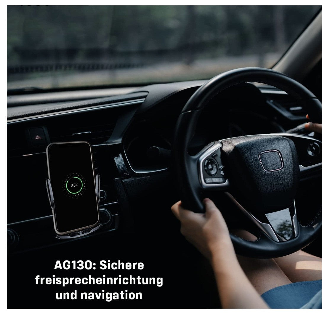 AG Store – AG130, Handyhalter Auto, universal, kabellos laden