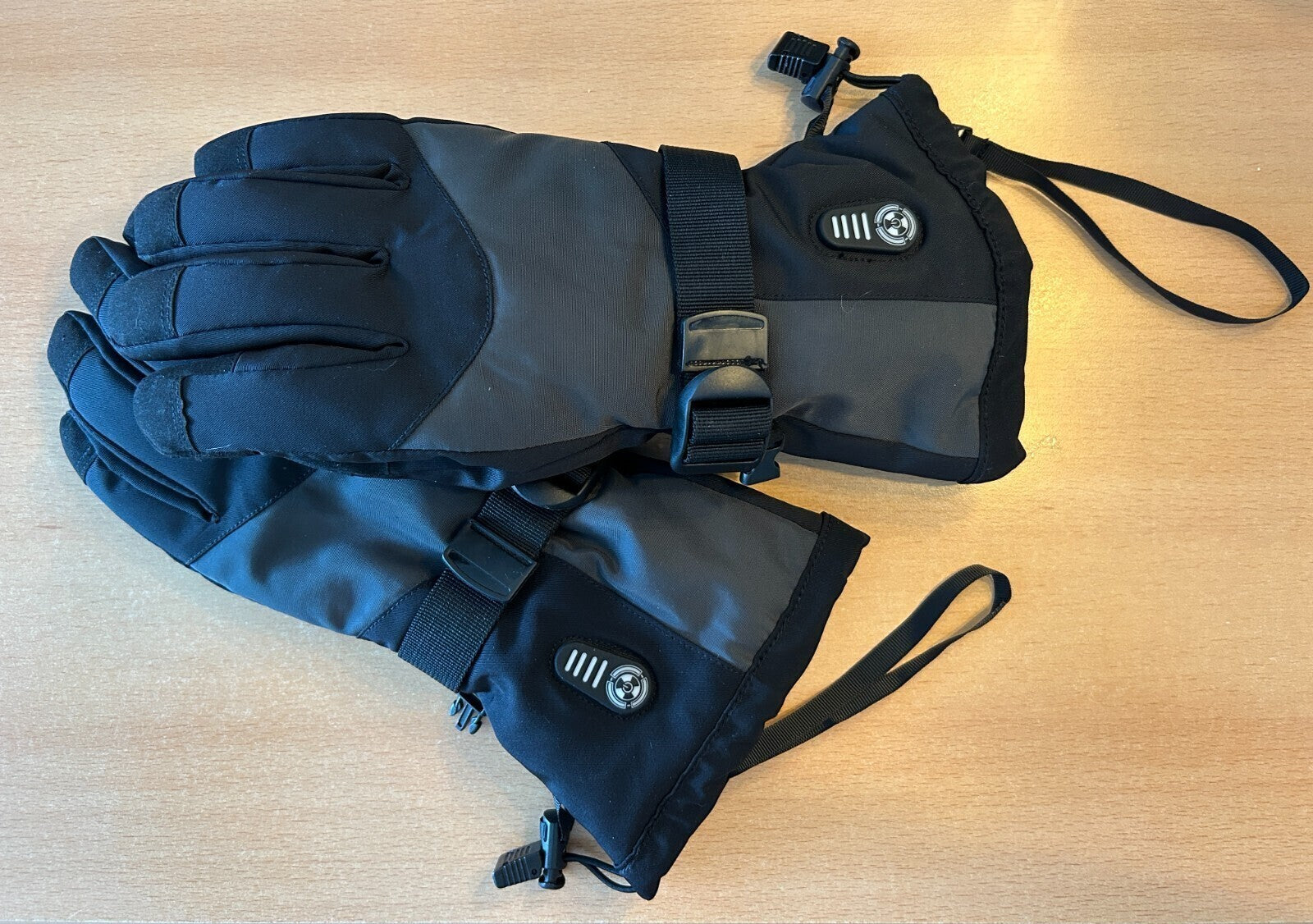 PAVIBOIN – Gants Chauffants L, beheizbare Handschuhe, Akku, 5 Stufen, Ski, Moto