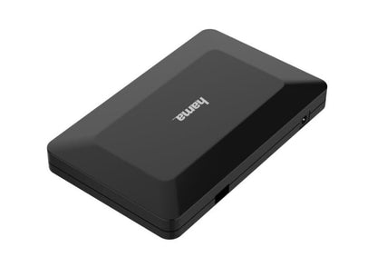 Hama – USB 2.0 Hub 4-Port Adapter, Verteiler extern für PC Laptop Mac, schwarz