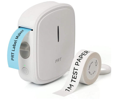prt Qutie Mini Etikettendrucker Bluetooth tragbar USB Labelmaker für Zuhause Bür