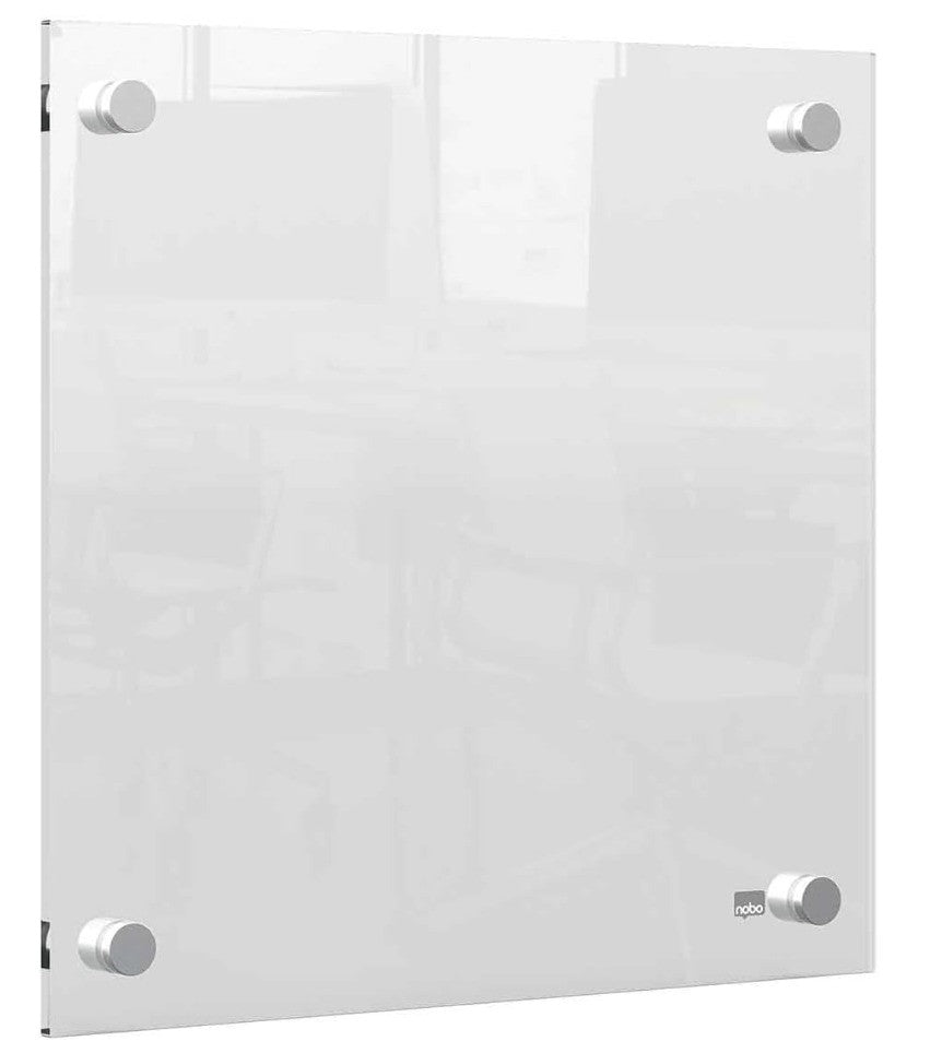 Nobo – Mini Lavagna, Whiteboard 30x30 cm, Acryl, Wandtafel, trocken abwischbar