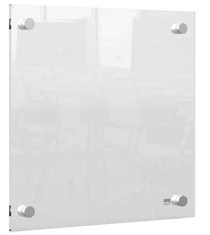 Nobo – Mini Lavagna, Whiteboard 30x30 cm, Acryl, Wandtafel, trocken abwischbar