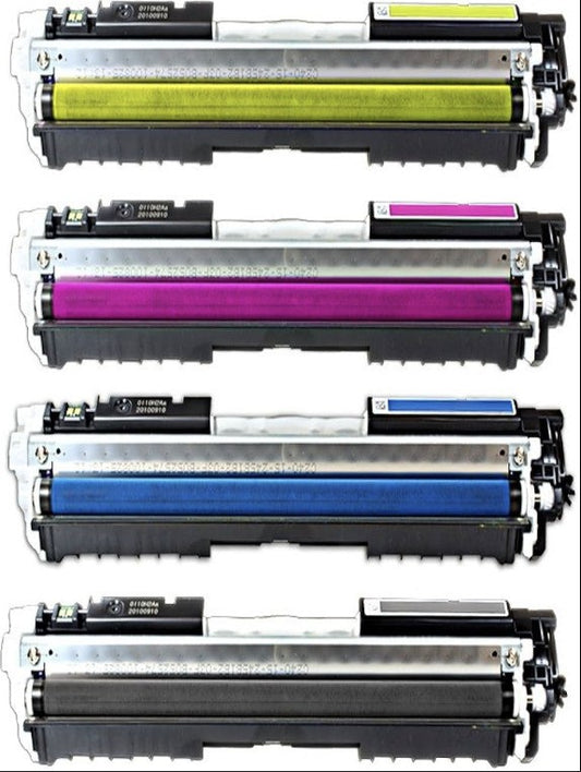 ENCRE BREIZ – CE310A-CE313A, Toner kompatibel HP CP1025, M175, M275, 4er-Set