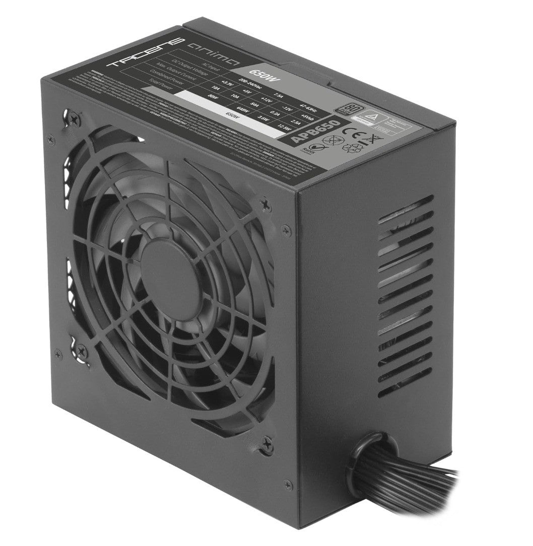 Tacens – Anima APB650, 650W ATX Netzteil, 80Plus Bronze, leise, flach, schwarz