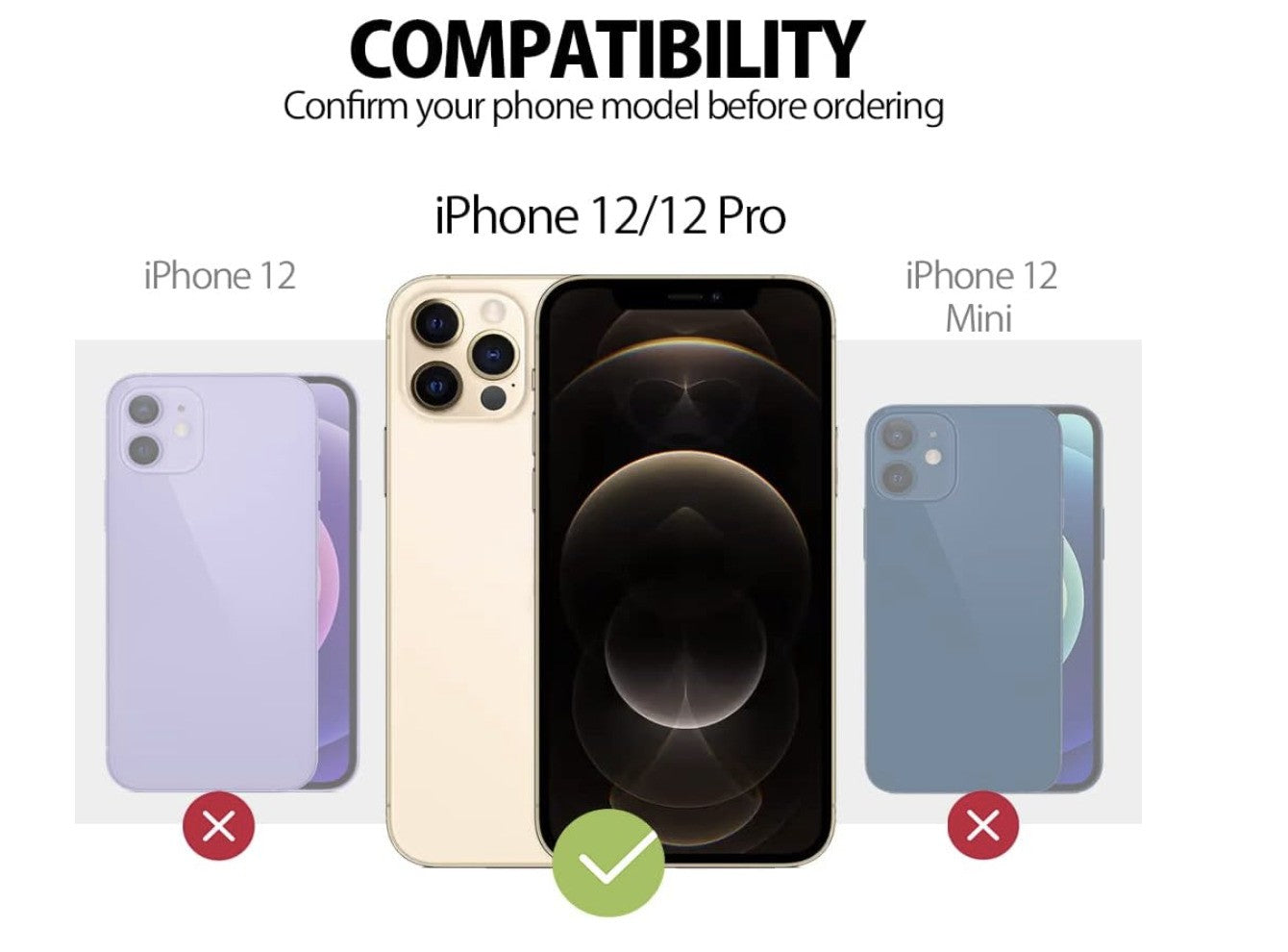 MyGadget – iPhone 12 | 12 Pro Hülle, Silikon Case, Anti-Schock, Blau, Slim TPU