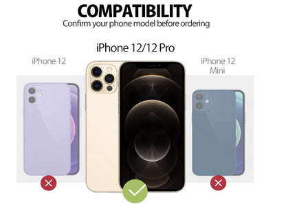 MyGadget – iPhone 12 | 12 Pro Hülle, Silikon Case, Anti-Schock, Blau, Slim TPU