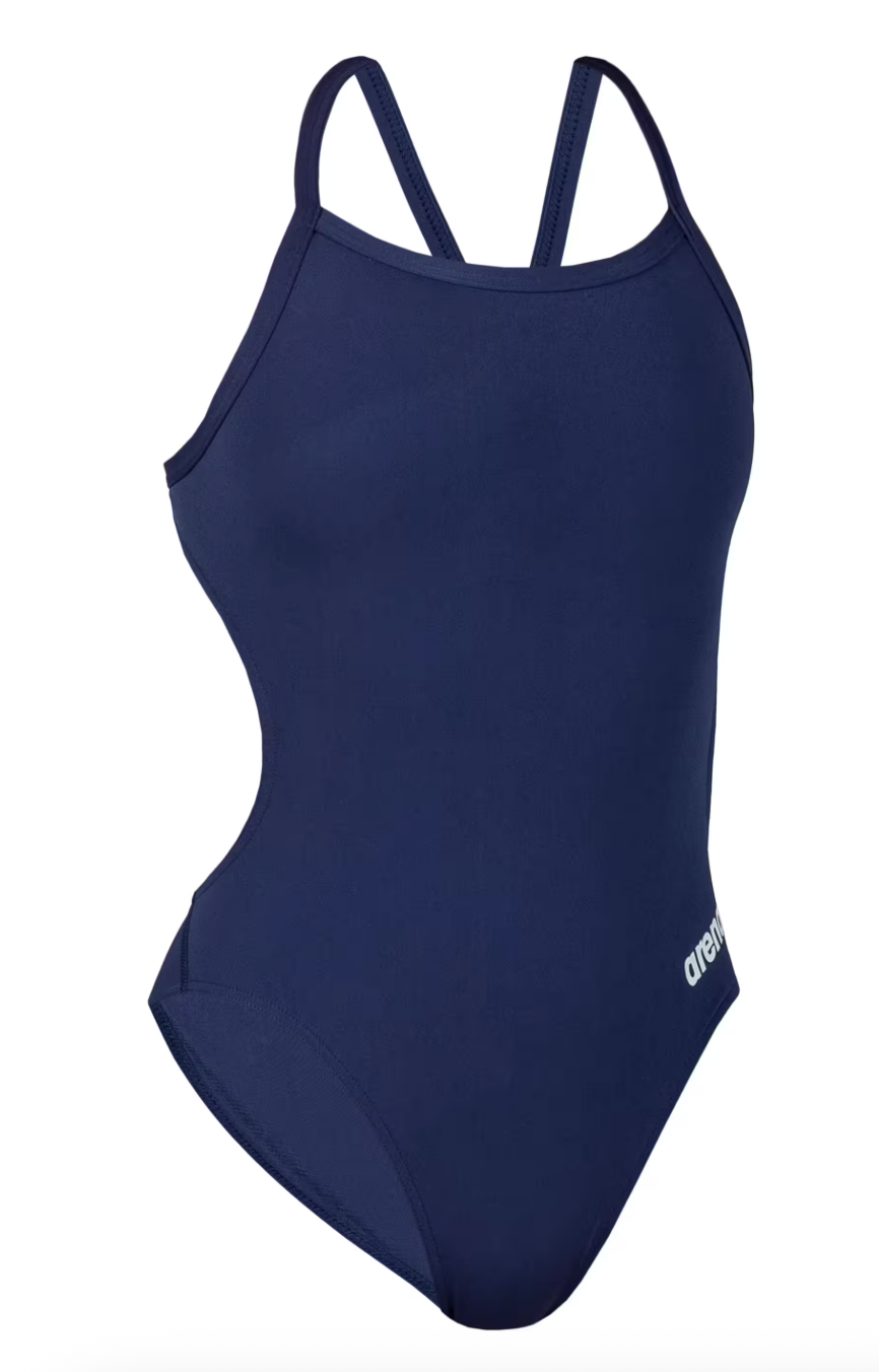 arena – Solid Swim Pro, Gr.30 Badeanzug Damen, Chlorresistent MaxLife Eco UV 50+