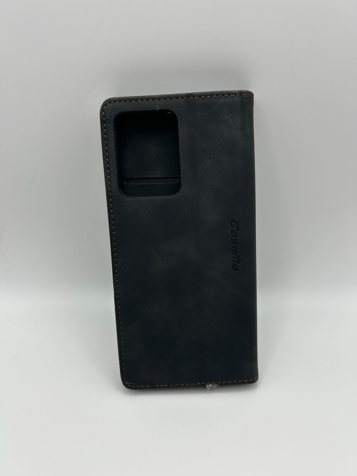 owlhold – Redmi Note 12 Pro 5G Hülle Flip Case Leder, Kartenfach, Ständer, Schwa