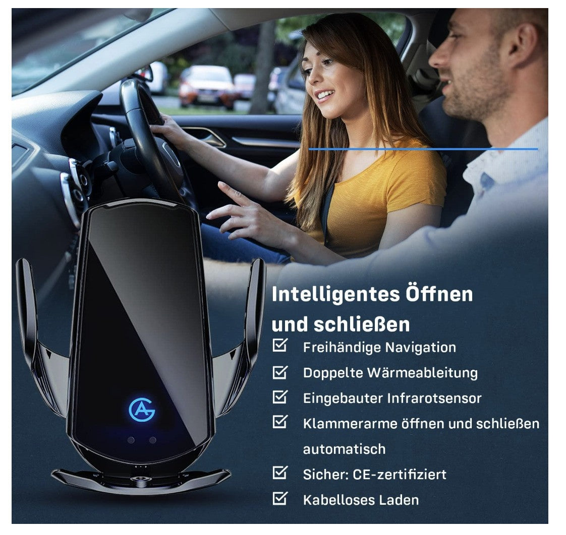 AG Store – AG130, Handyhalter Auto, universal, kabellos laden