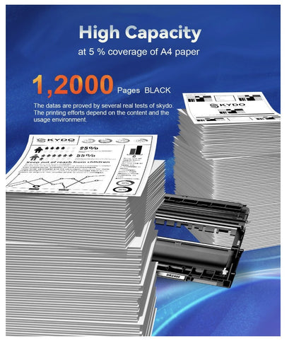 Skydo – DR-2400 Trommeleinheit, kompatibel Brother HL MFC DCP Serie, kein Toner