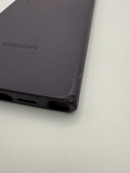 Samsung – EF-PS928 Galaxy S24 Ultra Hülle Silikon, kratzfest, slim, dark violet