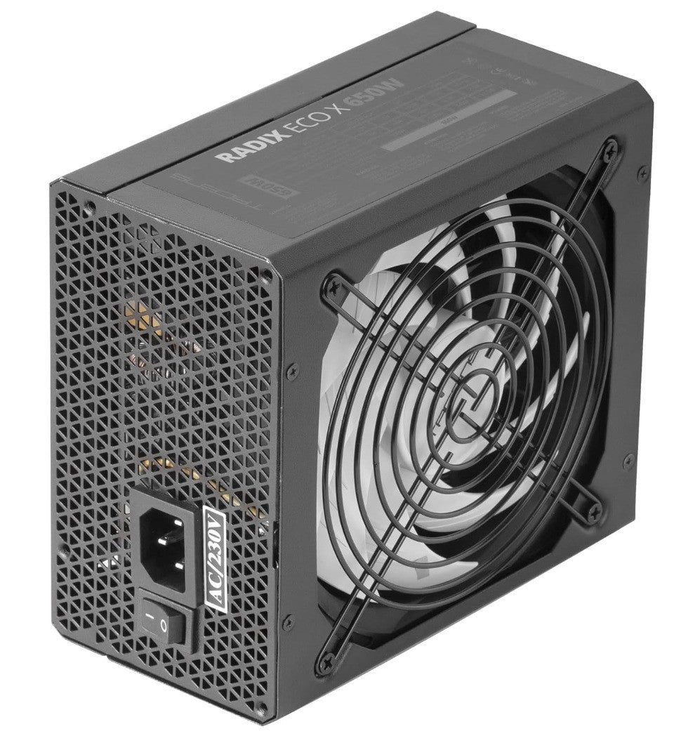 Tacens Radix ECO X 650 – 650W ATX Netzteil, 87 %, **DEFEKT & OHNE STROMKABEL**