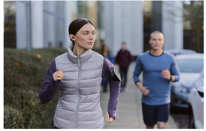 Sony – LinkBuds kabellose In-Ear Kopfhörer offen Bluetooth Headset grau leicht