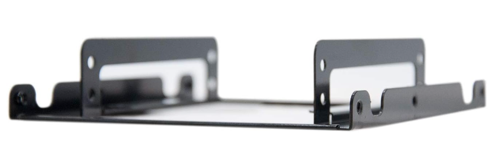 Nanocable – 10.99.0002 Adapter 3.5" für 2x 2.5" HDD SSD Metallrahmen Schwarz